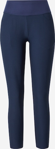 Coupe slim Pantalon de sport PUMA en bleu : devant