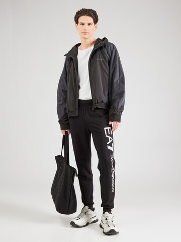 Effilé Pantalon EA7 Emporio Armani en noir