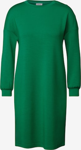 CECIL Kleid mit Knopfdetail in Grün: Vorderseite