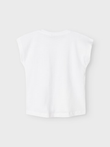 T-Shirt 'VIOLET' NAME IT en blanc