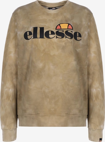 ELLESSE Sweatshirt 'Agata' in Brown: front