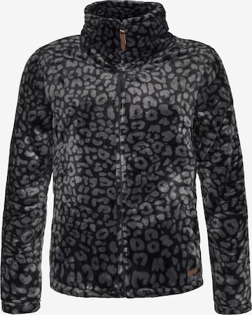 PROTEST Fleecejacke 'PRTPACO' in Schwarz: Vorderseite