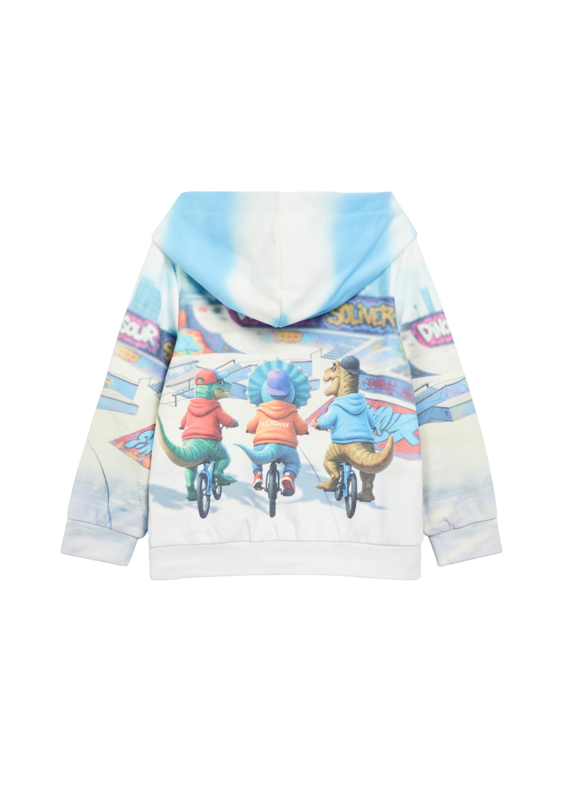s.Oliver Sweatshirt in Wit