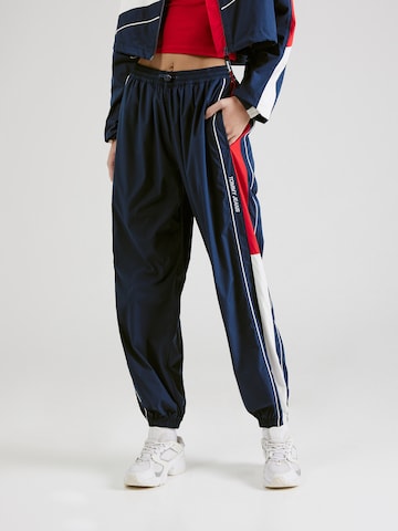 Effilé Pantalon Tommy Jeans en bleu : devant