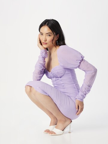 Misspap Sukienka w kolorze fioletowy