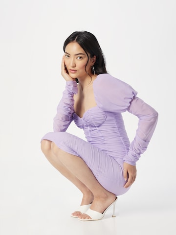 Misspap Dress in Purple