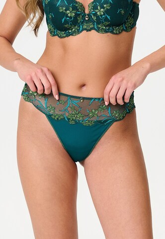 LingaDore String in Green: front