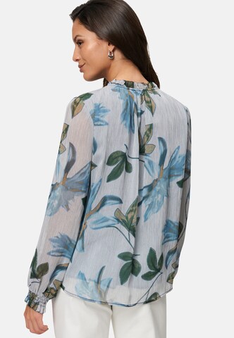 zero Bluse in Blau
