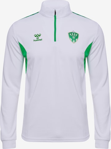 Hummel Sportsweatshirt in Weiß: Vorderseite
