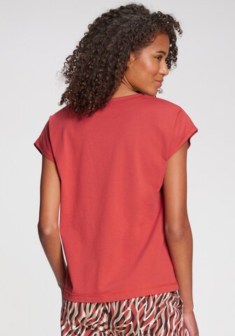 VIVANCE Schlafshirt in Rot