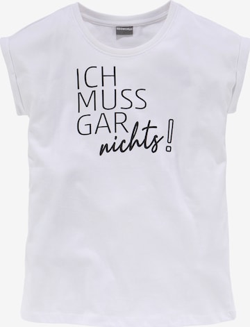 Kidsworld T-Shirt in Weiß: predná strana