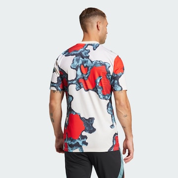 T-Shirt fonctionnel 'FCB Pre-Match 24-25' ADIDAS PERFORMANCE en rouge