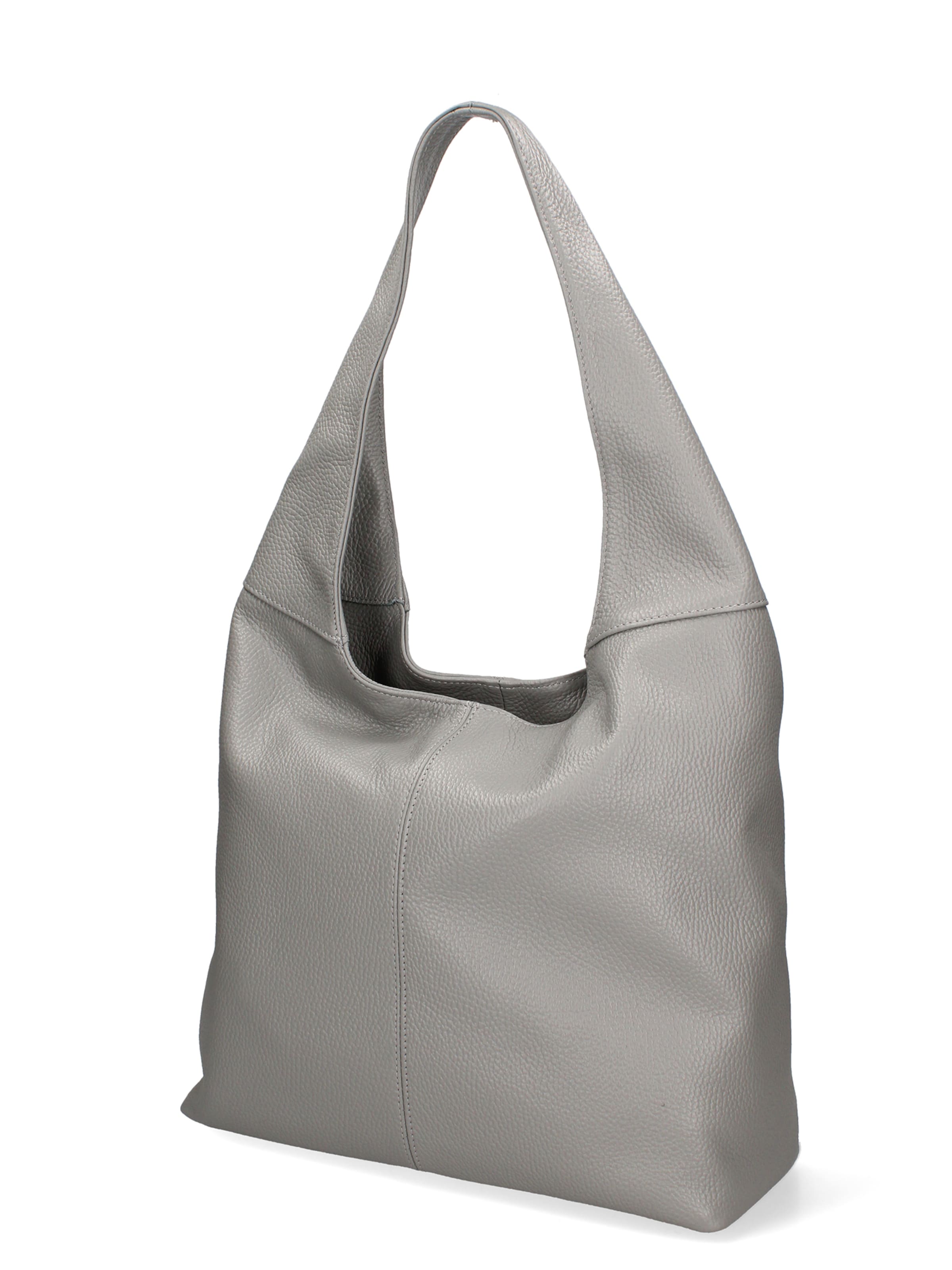 Borsa a spalla di Gave Lux in grigio: frontale