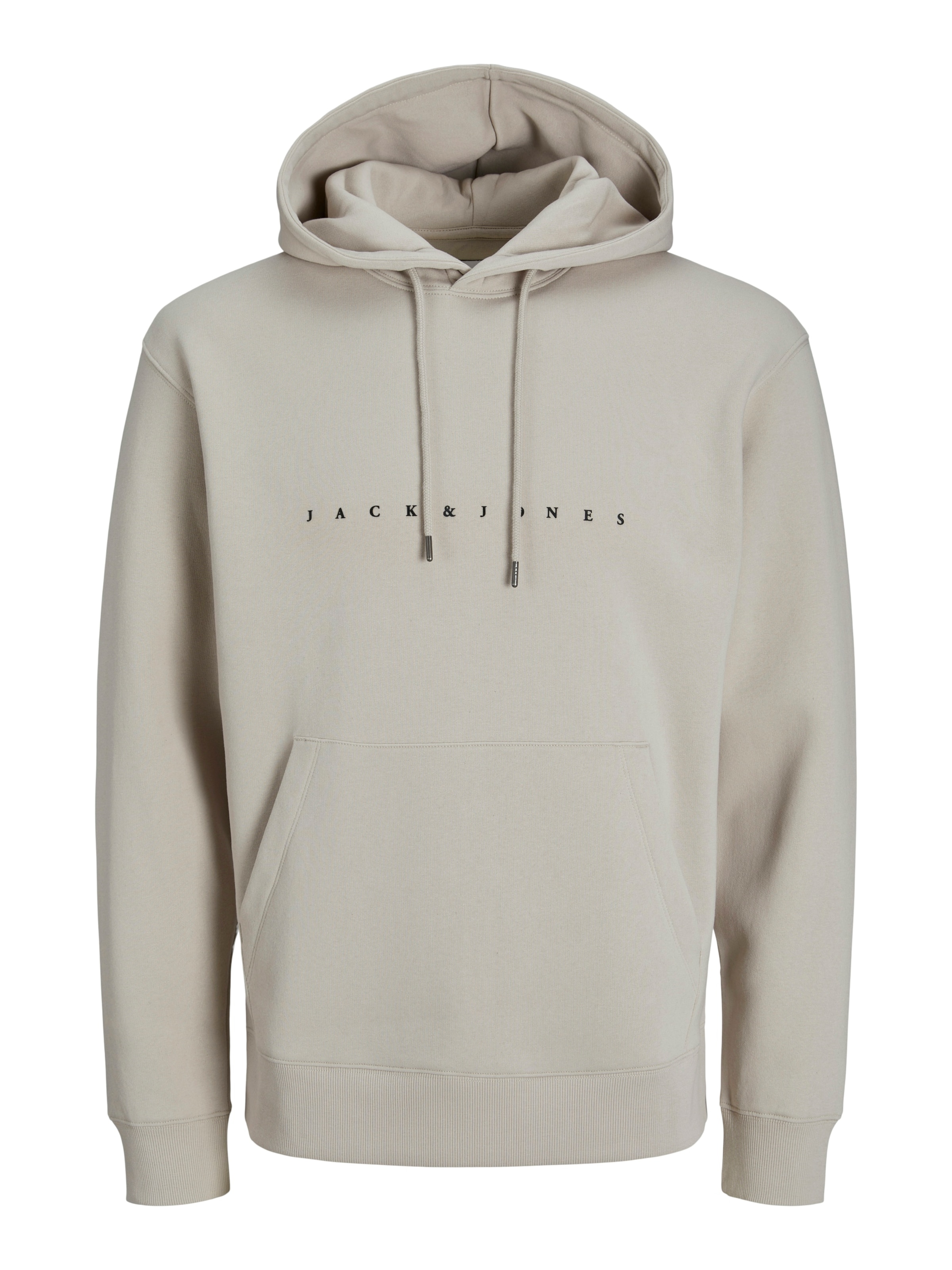 JACK & JONES Sweatshirt 'JJEStar' in Beige: front