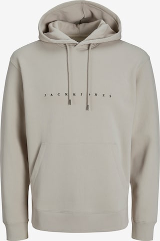 JACK & JONES Sweatshirt 'JJEStar' in Beige: front
