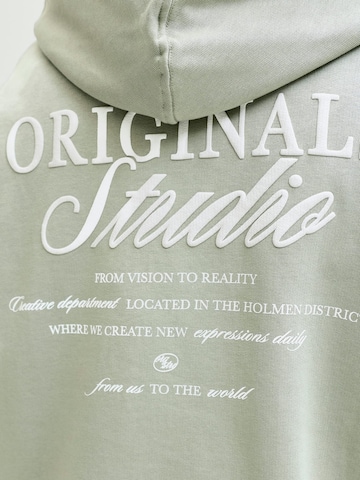 Jack & Jones Junior Sweatshirt 'norrebro' in Groen