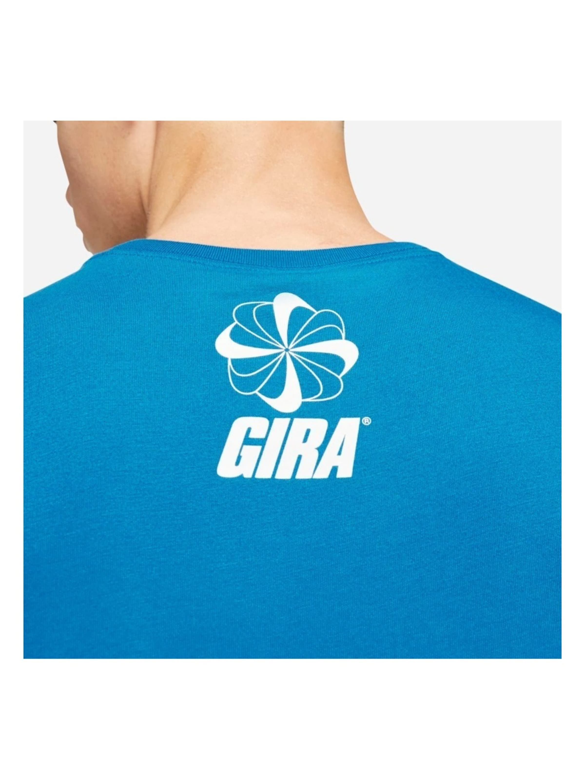 NIKE Shirt 'Nike Men Gyakusou Nrg Graphic 3 T-shirt Team Royal' in Blauw