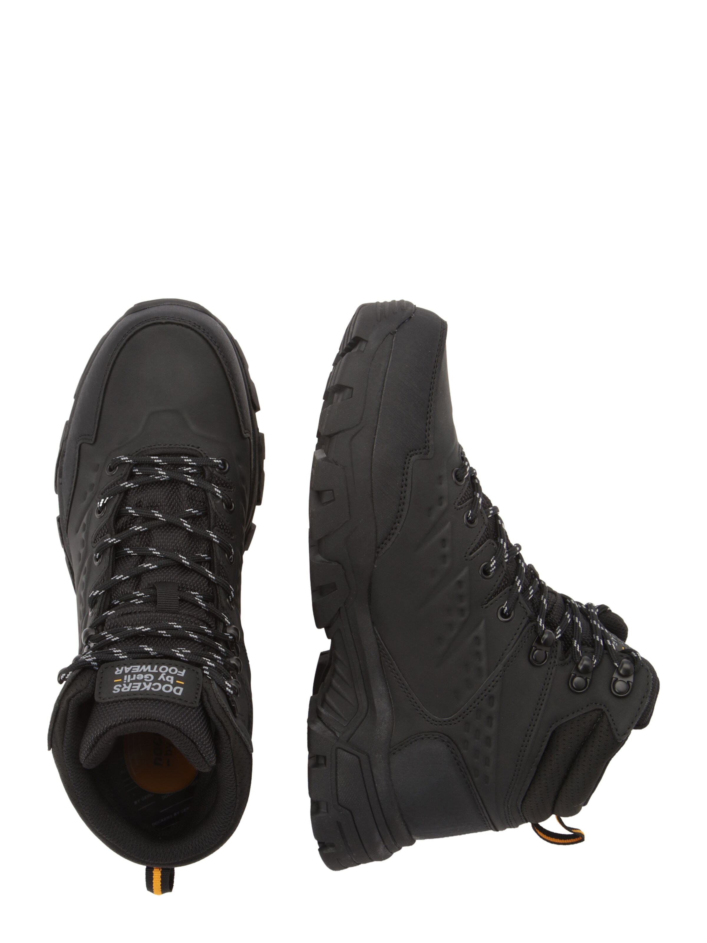 Dockers by Gerli Ботинки на шнуровке в Черный: сбоку