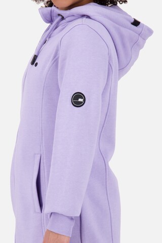 Alife and Kickin Zip-Up Hoodie 'JasnaAK' in Purple