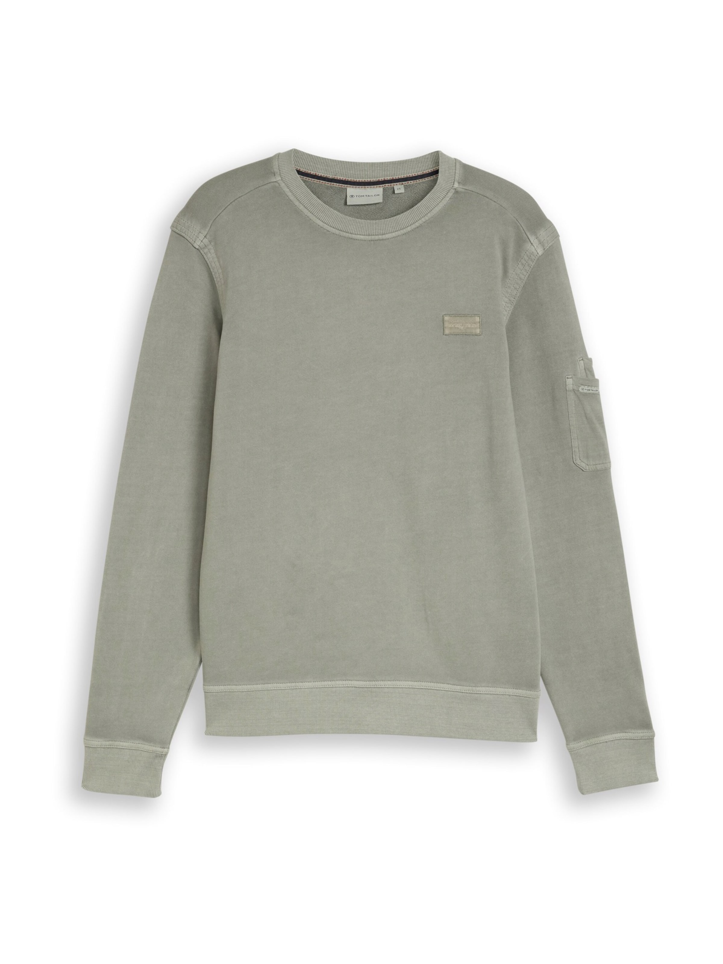 Felpa di TOM TAILOR in verde: frontale