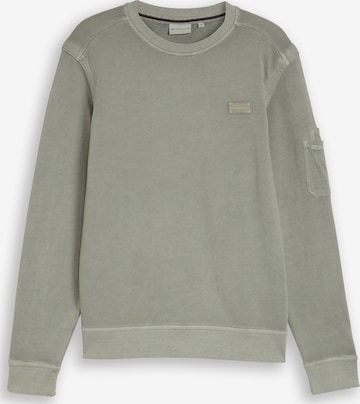 Felpa di TOM TAILOR in verde: frontale