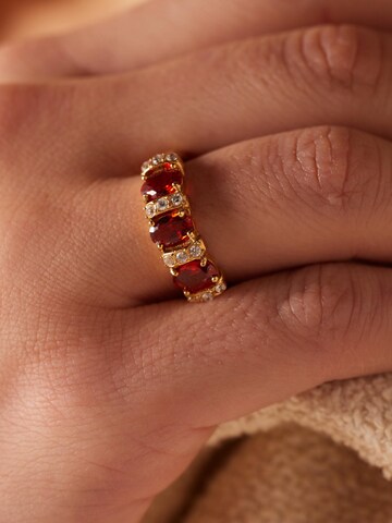 Lucardi Ring 'Vintage' in Gold