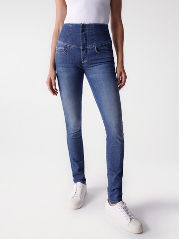 Salsa Jeans Skinny Jeans 'Diva' in Blauw: voorkant