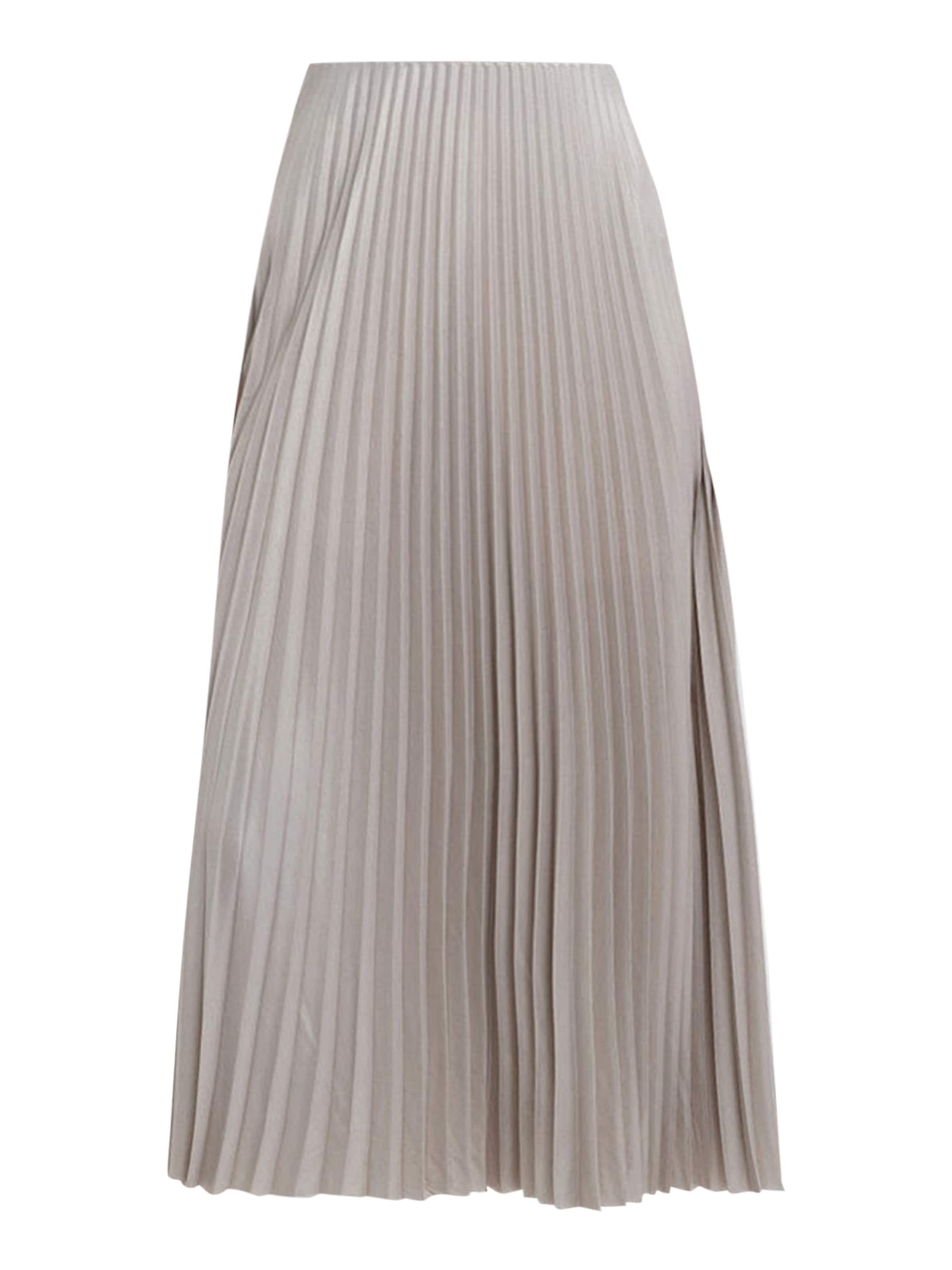 Touche Prive Skirt in Grey: front
