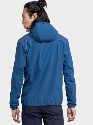 Schöffel Outdoorjacke 'Hiking Hybrid Jk' in Blau