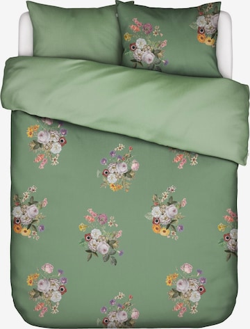 ESSENZA Bettbezug 'Laurine' in Grün: Vorderseite