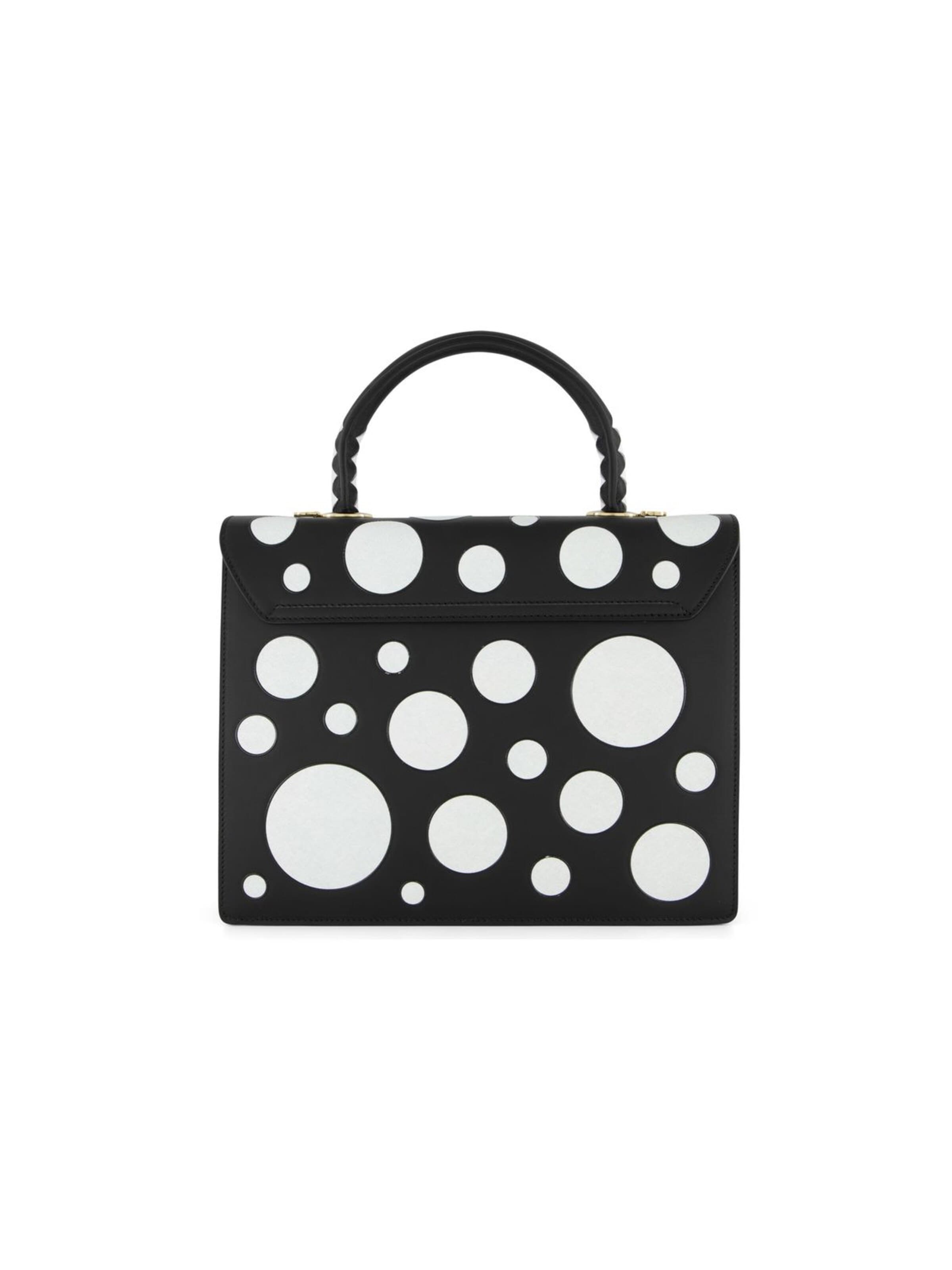 Braccialini - Bolso de mano 'Audrey Pois' en negro