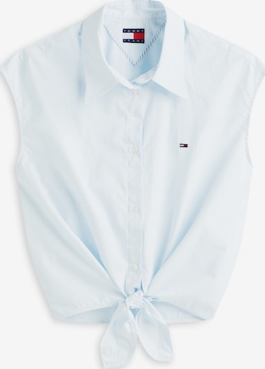 Tommy Jeans Bluza u svijetloplava / bijela, Pregled proizvoda