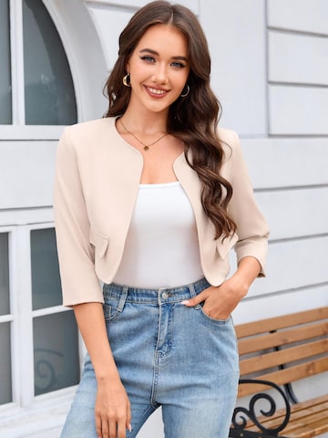 Yesfashion Marynarka w kolorze pomarańczowy