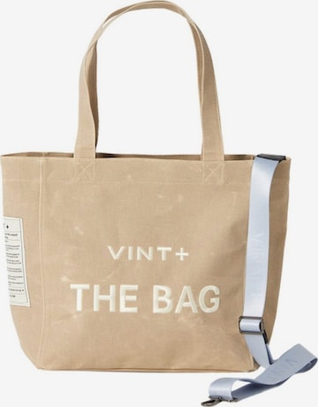 VINT+ Shopper 'Tote Bag Big' in Beige: front