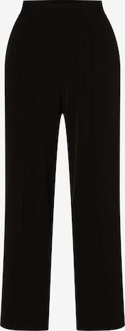 Cambio Regular Pleated Pants 'Cameron' in Black: front