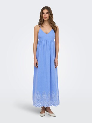 Robe d’été 'ONLTulum' ONLY en bleu : devant