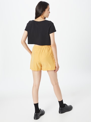 Koton Regular Pleat-Front Pants in Yellow