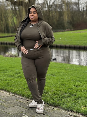 Mowi Fit Trainingspak 'Hoodie Legging Set' in Groen