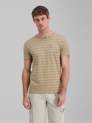 TIMEZONE Shirt 'Pin Stripe' in Green: front
