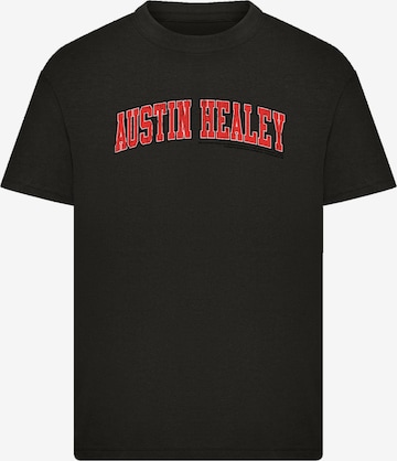 F4NT4STIC Shirt 'British Motor Heritage Austin Healey College' in Zwart: voorkant