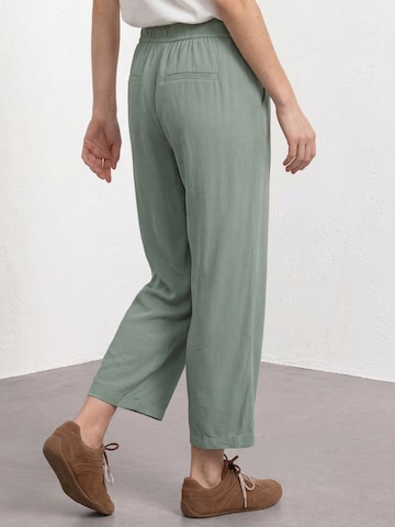 STREET ONE Loosefit Hose 'Emee' in Grün