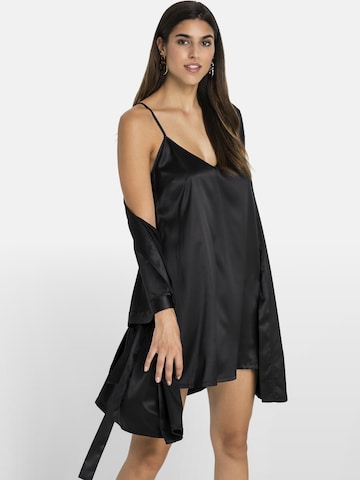 bonprix Bustier Set in Schwarz: Vorderseite