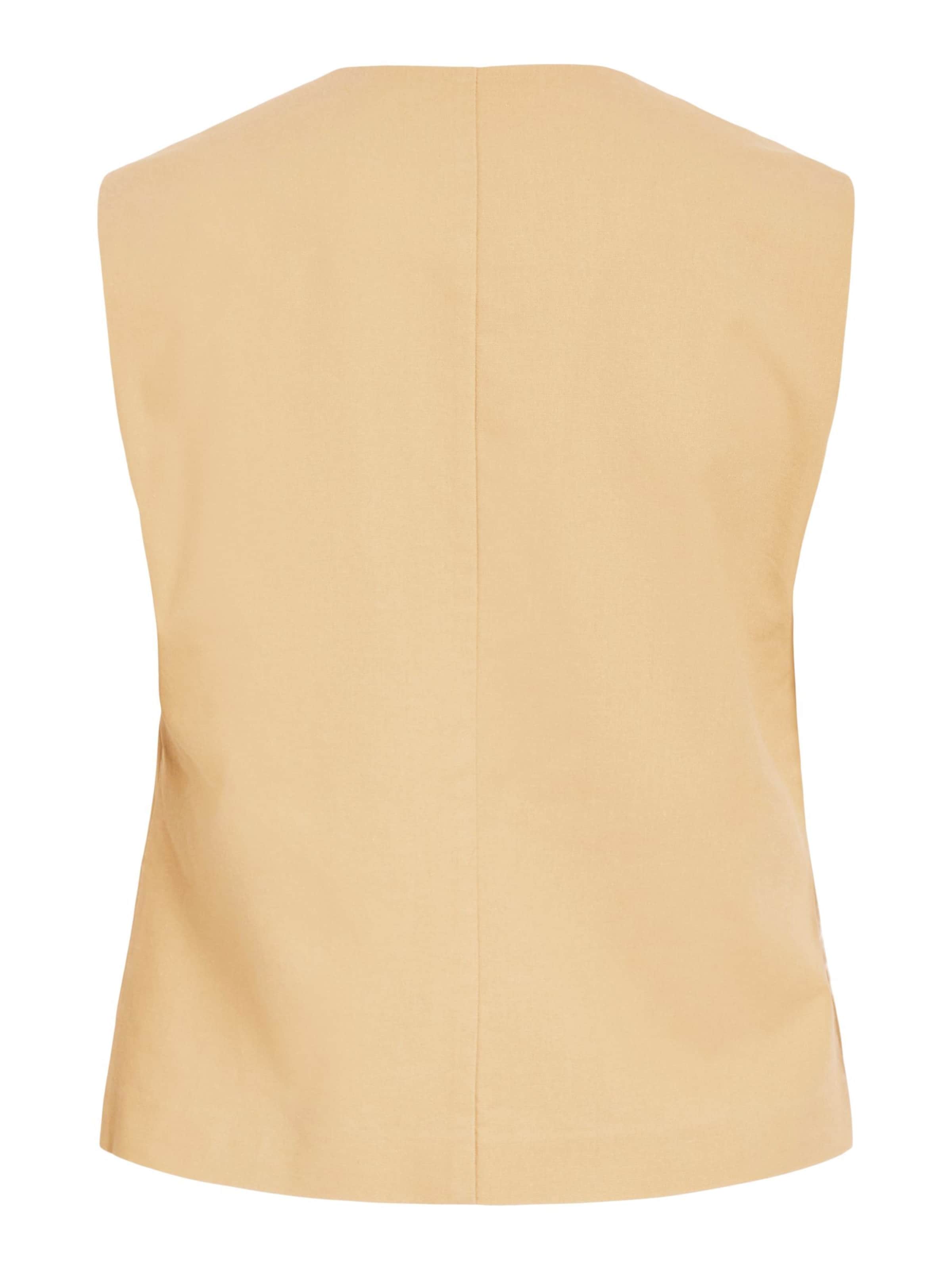 VILA - Chaleco para traje 'VIAlaea' en beige