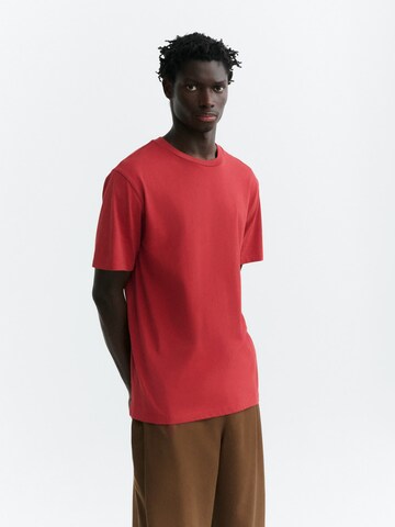 Thinking MU Shirt 'ZACH' in Rood: voorkant
