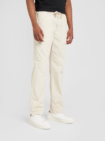 Dockers Regular Housut värissä beige: edessä