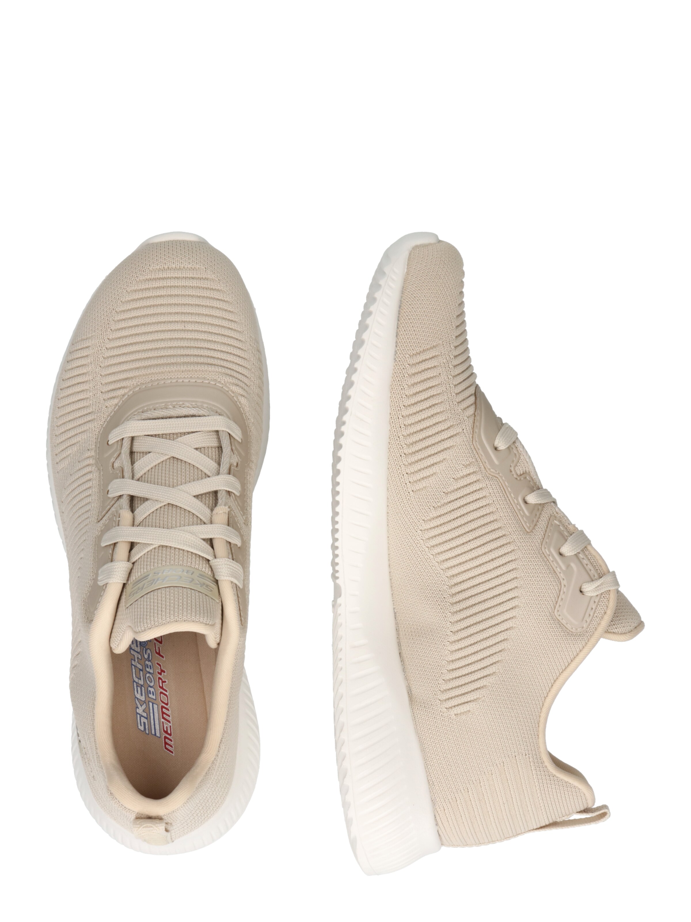 Sneaker bassa 'Bobs Squad - Tough Talk' di SKECHERS in beige