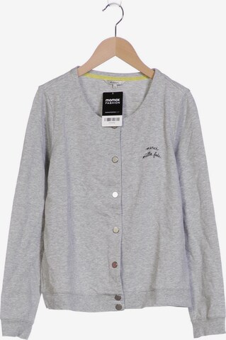 Sandwich Sweatshirt & Zip-Up Hoodie in M in Grey: front