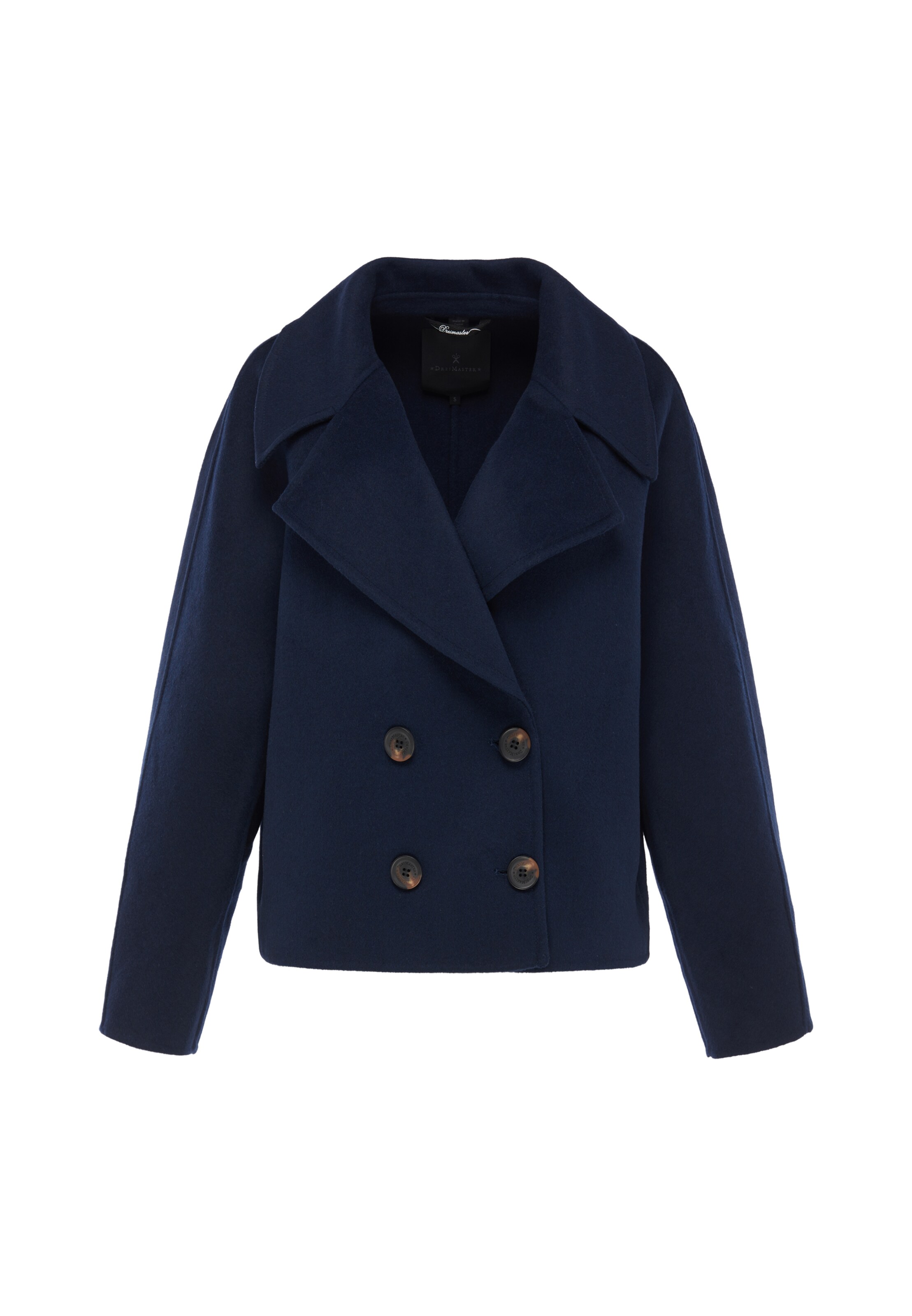 DreiMaster Klassik - Abrigo de entretiempo 'Classic' en azul: frente