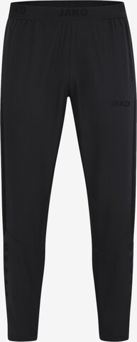 Effilé Pantalon de sport 'Power' JAKO en noir : devant