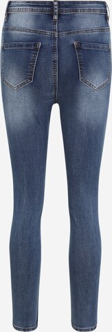 Missguided Petite Skinny Jeans 'SINNER' in Blau